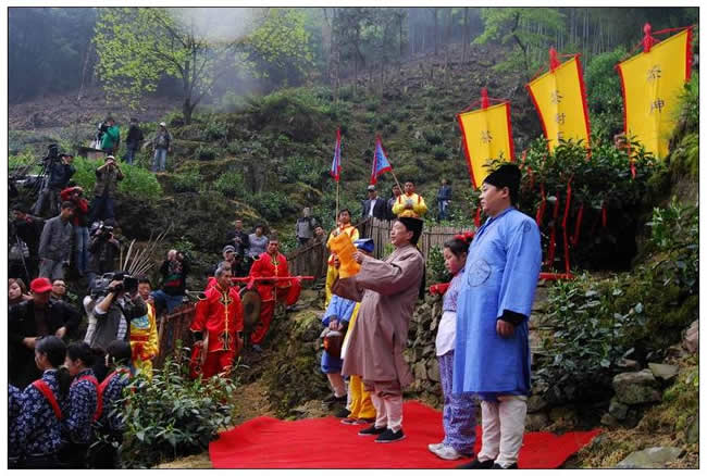 优秀奖  郑国和《茶园祭祀》