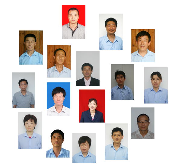 “奉献天方”十周年员工（2012）